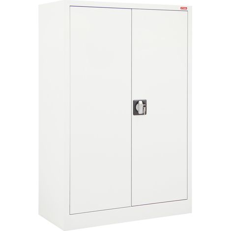 STIER Beistellschrank mit 2 Fachböden 1200x920x420mm lichtgrau verschweißt