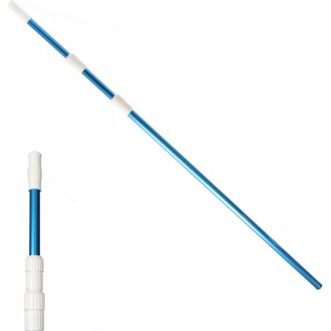 Manche balai télescopique piscine 120-360cm (1/3)