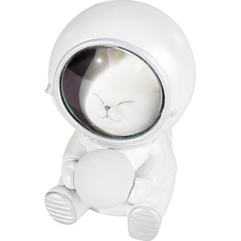 Veilleuse adorable à motif dessin animé pour chambre d'enfant, lampe de chevet astronaute avec un animal mignon (1/5)