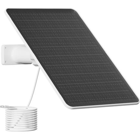 Imou FSP15-IMOU Pannello Solare 8W per Telecamere a Batteria USB-C IP65 Cavo 4 m colore Bianco