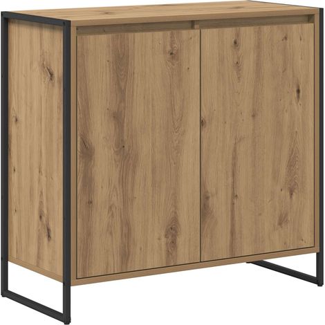 Side Cabinet Artisian Oak 79 x 36 x 75 cm Engineered Wood vidaXL