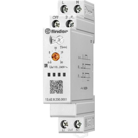 Stromstoß-Schalter Finder 13.62.8.230.0001 2 Schließer 110 V, 240 V 2300 VA 1 St.
