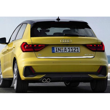 Ajuste de la aleta cromada del Audi A1 Sportback 18+ 4 (1/5)