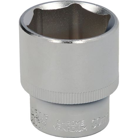 Llave Vaso 1/2" Hexagonal 30 mm. Perfil de 6 caras (1/5)
