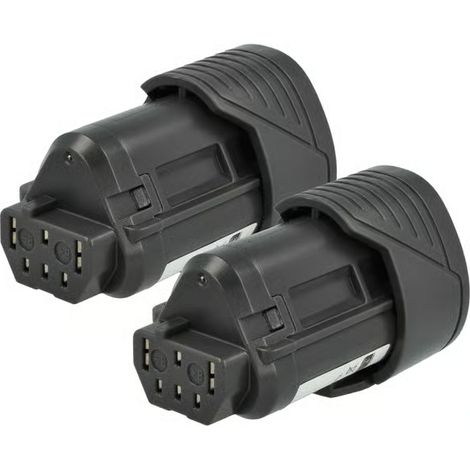 2x batterie de remplacement pour AEG L1220, L1240, L1215R, L1230R, L1230 pour outils (1500 mAh, Li-Ion, 12 V) sans couleur/interne sans couleur/batterie interne, 2x batterie (1/4)