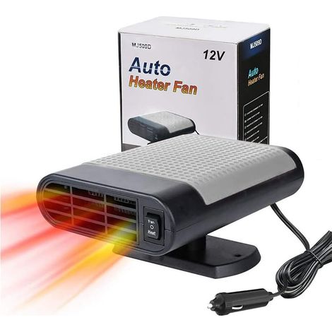 Autoheizung, 12 V, tragbarer, schneller Windschutzscheibenentfroster für den Winter, 150 W, Entfroster, Auto-Kühllüfter, Stecker in den Zigarettenanzünder, am besten