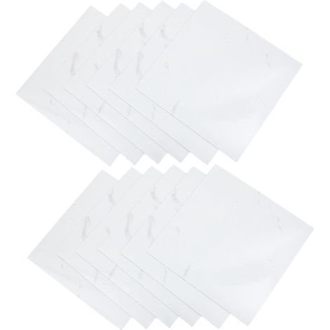 20 Feuilles Carrelages Adhésifs Étanches pour Cuisine et Salle de Bain (1/5)