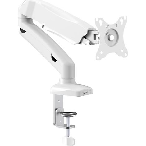 My Wall Supporto da tavolo per monitor HL 16 WL 1 Display: (s) 43,2 cm (17) - 81,3 cm (32) Bianco Ruotabile, Inclinab (1/2)