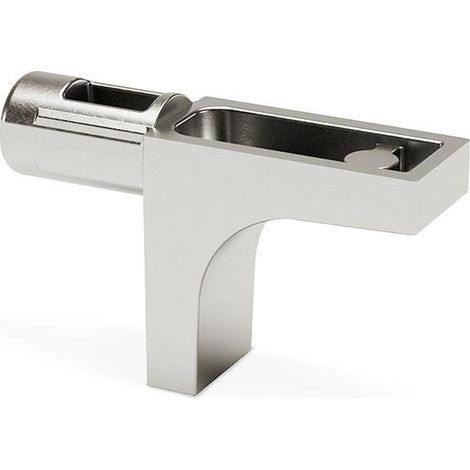 ITALIANA FERRAMENTA soporte estante cristal k-line acabado níquel