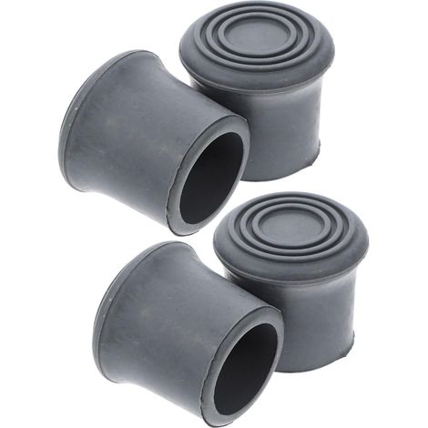 4 Pièces Pieds de Rechange Antidérapants en Caoutchouc pour Chaise (1/5)