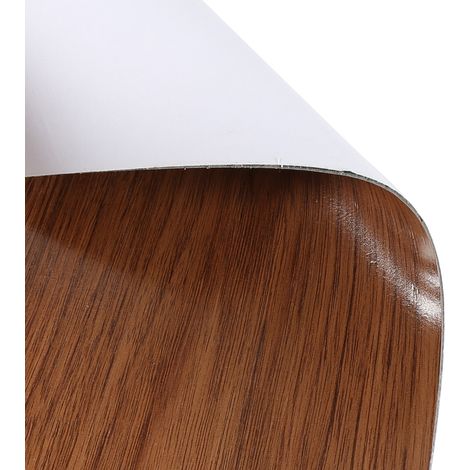 Jiubiaz Selbstklebende PVC Vinylboden Fliesen Holzoptik Natur, 11 Stück, 1 m², für Küche Balkon Flur