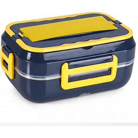 Irovami Boîte lunch chauffante électrique – inox, voiture/bureau, prise UE (1/5)