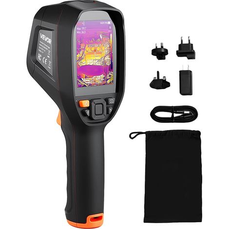 Caméra Thermique Résolution TISR 512x384 pixels Imageur Thermique Résolution IR 256x192 pixels, Vision 2 Mpx Fréquence Rafraîchissement 25 Hz, -20 °C à 550 °C, 4 Modes Image, 7 Palettes Couleurs (1/5)