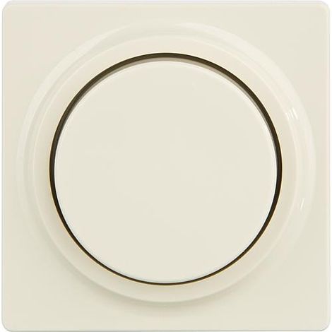 Plaque de recouvrement avec bouton rotatif, blanc electrique / type de protection IP20 / pour variateur / 1pc