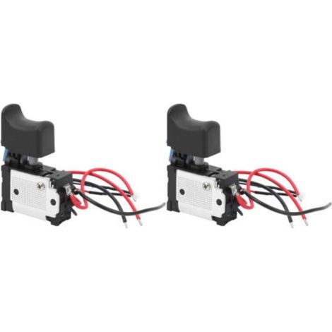 DC 7.2 V - 24 V Interrupteur Fermeture à Gâchette pour Perceuse Polisseuse Hammer Electrique, Interrupteur de Perceuse Électrique sans Fil et à Batterie au Lithium (1/4)