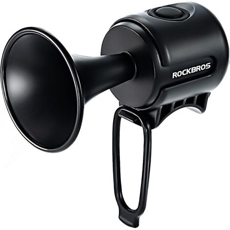 Campanello elettronico per bicicletta 120 dB - nero (1/5)
