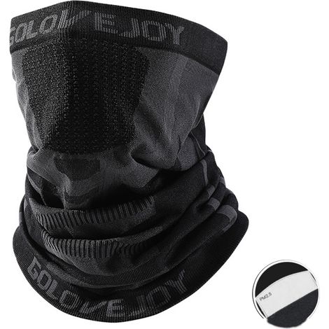 Tour De Cou Masque Facial - Tissu Élastique Respirant - Protection Vent Et Soleil - Pour Pêche Cyclisme Randonnée - Lot De 1 (1/5)