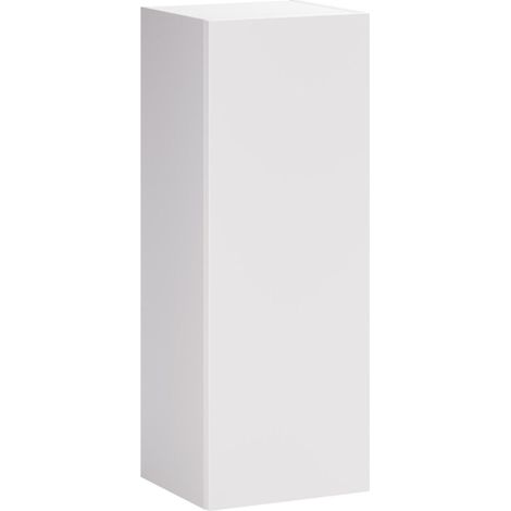 Meuble colonne de salle de bain suspendu ASTER blanc 30 x 80 cm (1/5)