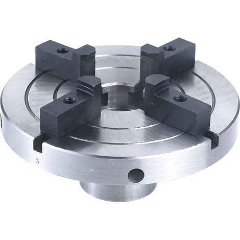 Backenfutter 4-Backen 125 mm 1/8-8 TPI fur Holzdrehmaschine Fervi 0751/a4