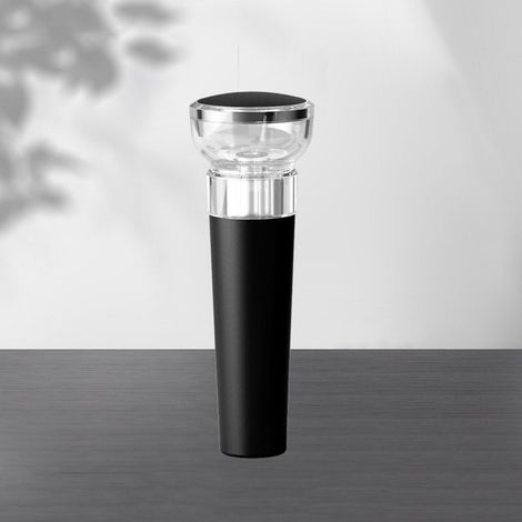 Bouchon À Vide Pour Bouteille De Vin - Pompe Intégrée - Compatible Toutes Bouteilles - ABS + PC Alimentaire - 8,4 x 1,6 cm - Lot De 1 (1/5)