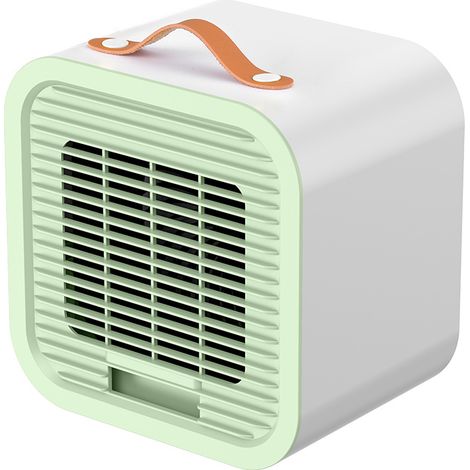Enfriador de aire portátil, mini enfriador de aire personal silencioso, ventilador recargable por USB (1/4)