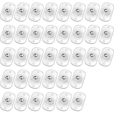 36 roulettes auto-adhésives pour appareils électroménagers (1/5)