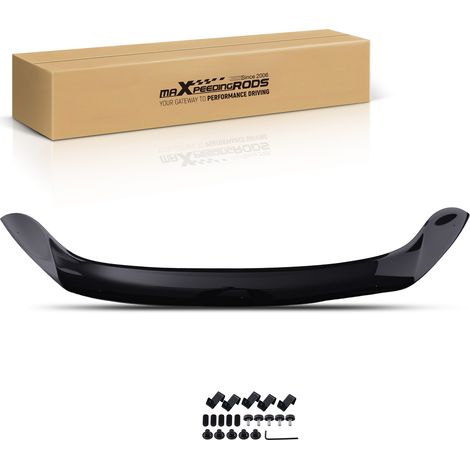 Bonnet Guard for VW Caddy 2015-2020 Front Black 2.5mm Acrylic Deflector (1/5)