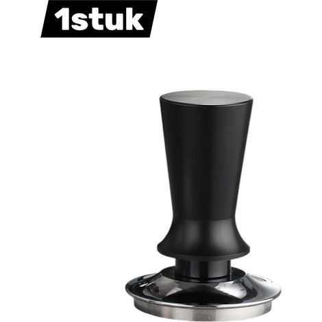 pièce - Presse-café à pression - 51 mm - 100 % acier inoxydable - Pression équilibrée par l'eau - Presse-café à ressort calibré de Premium de 13,6 kg - Compatible avec les porte-filtres de 51 mm - Zwa (1/5)