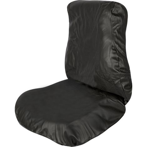 Housse siège voiture en cuir synthétique sans coussin gonflable latéral