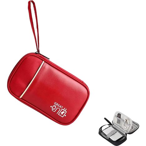 Organisateur de rangement protégé multifonctionnel pour accessoires électroniques et câbles (1/5)