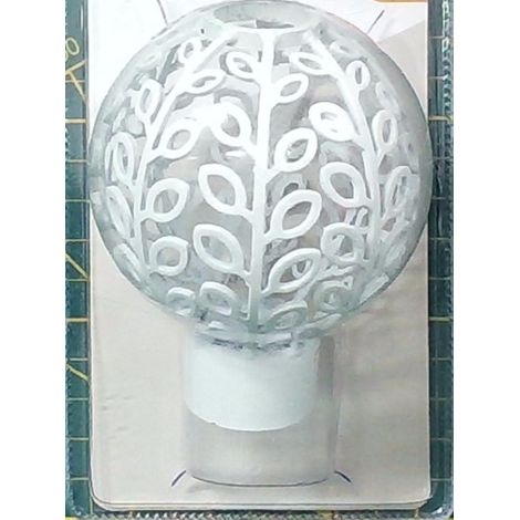 Embout Boule Blanc D20 - INVENTIV - Décoration & Bricolage