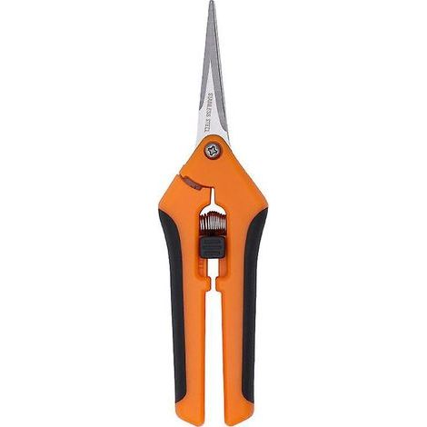 scateur Orange De Jardinage Main Coupe Branche Avec Lames En Acier Inoxydable Pour Fleurs Et Plantes (1/5)