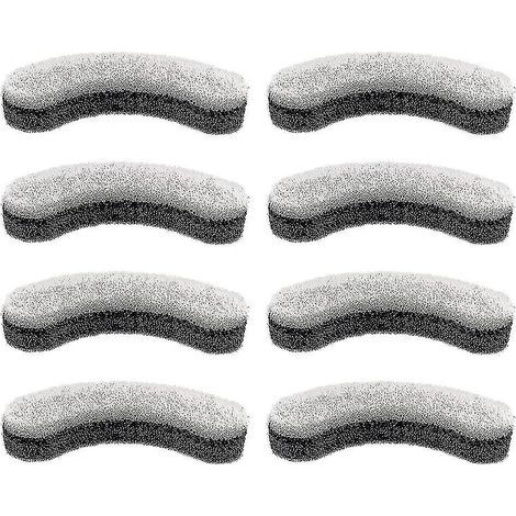 8-teiliger Wasserbrunnenfilter, Dreifach-Filterschwamm, Aktivkohle-Baumwolle, für Katzen und Hunde, Modelle WF050 WF060 (1/5)