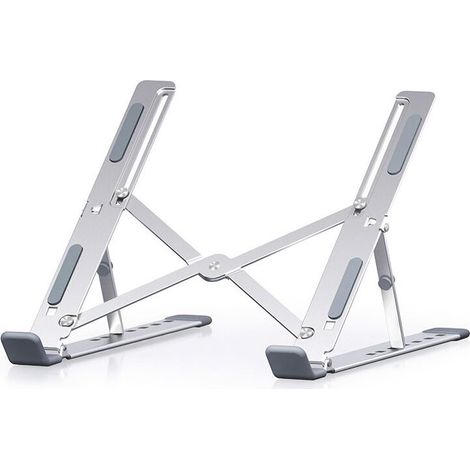 Support Ordinateur Portable et Tablette + Structure en Aluminium Légère et Résistante (1/5)
