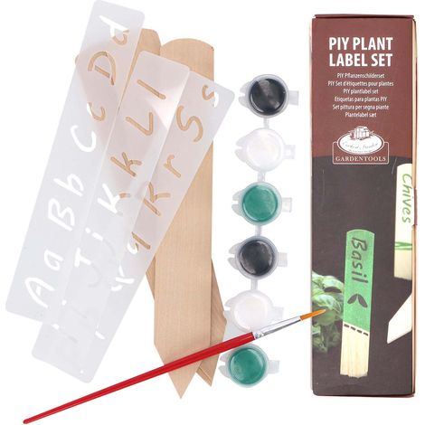 Set étiquettes potagères en bois DIY (1/5)