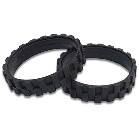 70x15mm 2 pièce PNEUS Roues pour IROBOT ROOMBA séries S9 S9+ Pack 2 unités Fabriqué en Espagne Antidérapant, adhérence exception (1/4)