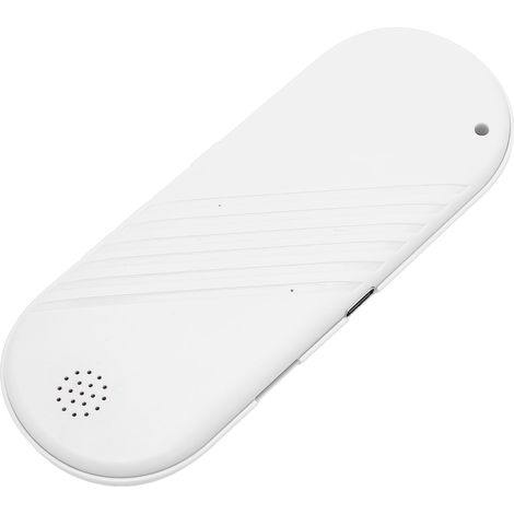 Haut-Parleur d'Oreiller Bluetooth,Enceinte sans Fil à Conduction Osseuse,Mini Haut-Parleur Portable sous Oreiller avec Contrôle du Volume et Minuterie (Blanc) (1/5)