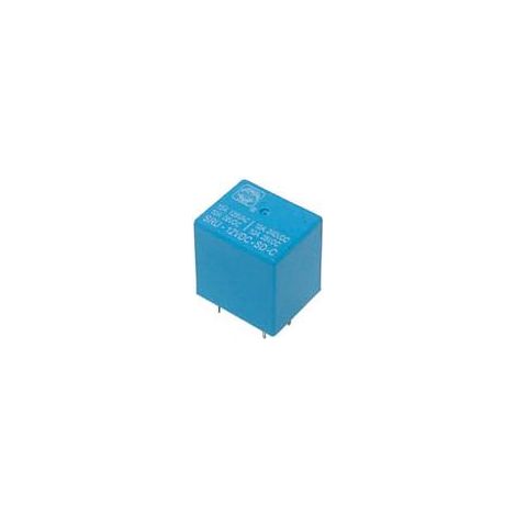 MINI RELÉ 15A/28VDC-125VAC 7A/220VAC 1 x inversor 12Vdc (1/2)