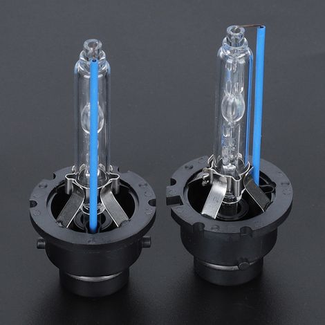 2PCS Ampoule Xenon D2S 8000K 35W 12V pour Phare Auto, Étanche IP68 (1/5)