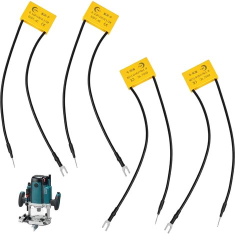 4 Condensateurs RC Snubber 0,1 µF 600 V 100 Ω, Suppresseur d'Arc (1/5)