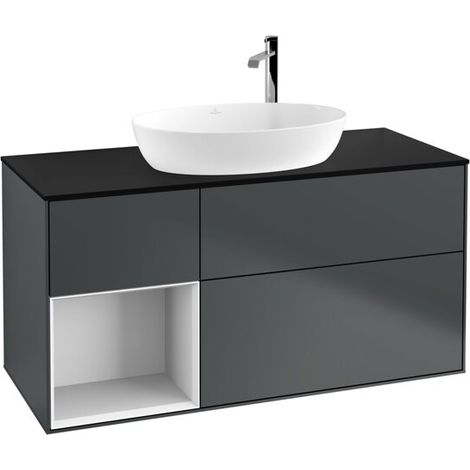Villeroy & Boch F942GFHG Meuble sous-lavabo Finion F94 (1/2)