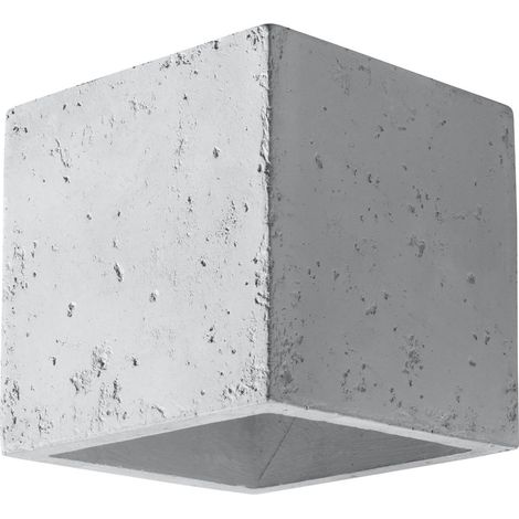 Aplique de pared Vano acabado cemento (1/5)
