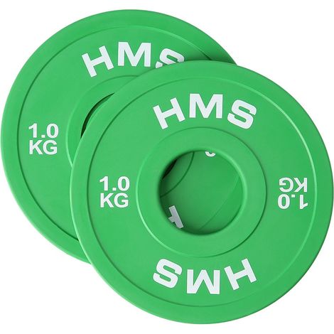 Olympisches Bumper Plate-Paar, je 1 kg