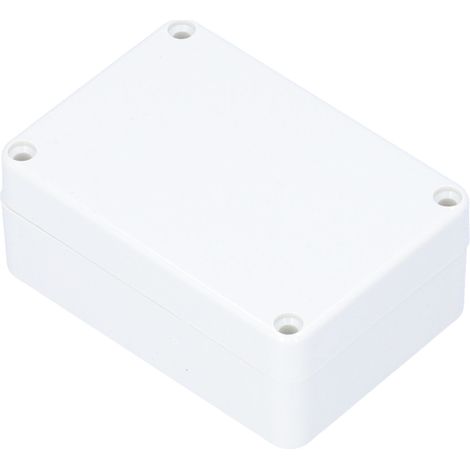 Boîte de jonction étanche en plastique, boîtier de câblage électrique pour instruments électroniques, 85x59x35mm, protection IP. (1/5)