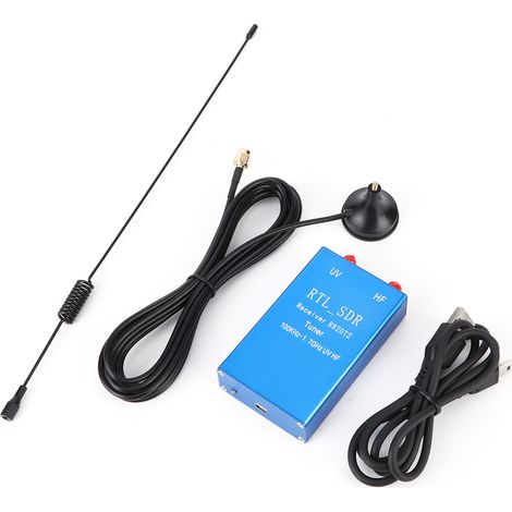 Kit Récepteur Antenne Indépendante Entrée Radio RTL2832U R820T2 100 KHz-1,7 GHz (1/5)