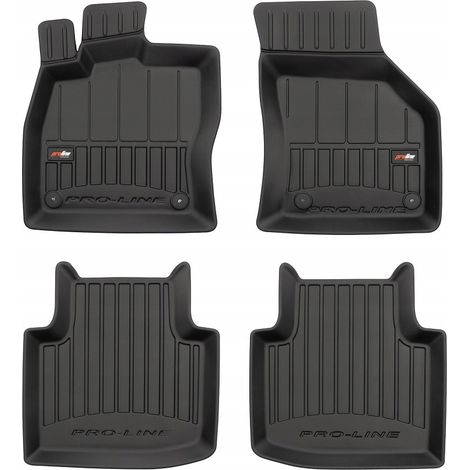 ALFOMBRAS Y FELPUDOS DE GOMA SKODA Superb 3 2015-2023 3D TROUGH (1/5)