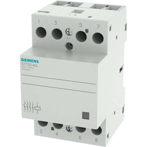 Siemens Indus.Sector Installationsschütz 40A,4S,230VAC 5TT5840-0