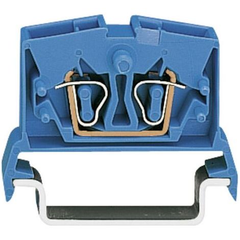 Borne de passage WAGO 264-714 6 mm ressort de traction Affectation: N bleu 1 pc(s) (1/3)