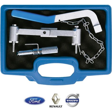 BRILLIANT TOOLS Kit d'outils de calage moteur pour Renault Volvo Ford 16V 20V Essence - BT594670 (1/4)