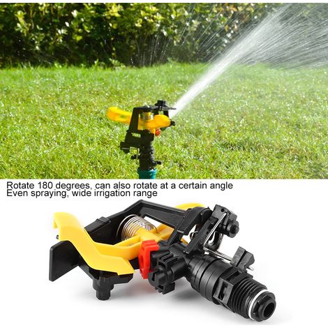 2 Pièces Buse d'Arrosage Rotative pour Jardin avec Filetage Mâle G1/2 - Pulvérisateur d'Irrigation (1/5)